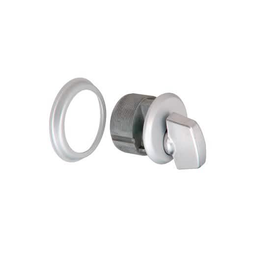 CRL Aluminum Mortise Thumbturn Cylinder: Durable lock solution for enhanced security.