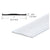 CRL 96 in White PVC Flat Window Grid Bar