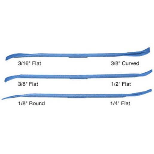 CRL Sealant Spatula Set: Durable tools for precise sealant application and removal.