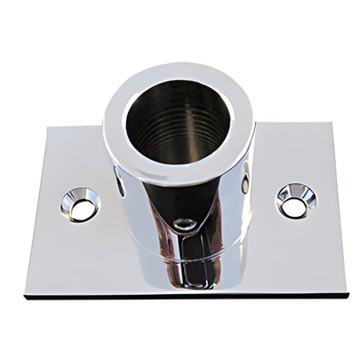 CRL Chrome Wall-Mount Top Fitting for Glass Doors