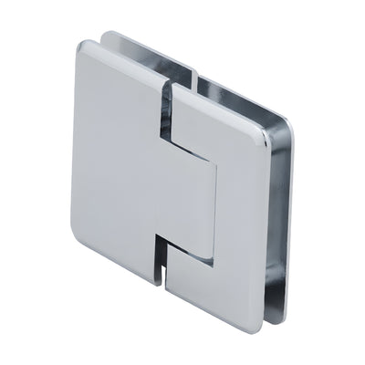 CRL Pinnacle 380 Polished Chrome 180° Frameless Glass Shower Hinge