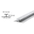 CRL Polished Aluminum Glass Divider Bar for Shower & Mirror