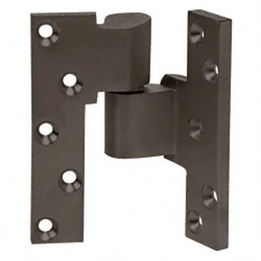 CRL Dark Bronze 3/4" Offset Right Hand Pivot for glass doors - durable and stylish hardwar