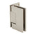 CRL Melbourne Brushed Nickel Offset Wall-Mount Door Hinge