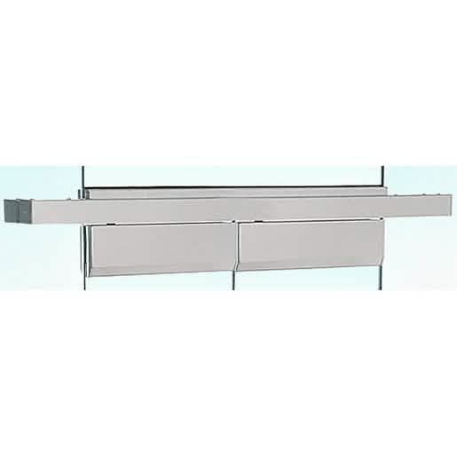 CRL Brushed Stainless Double Floating Header for 72\" Overhead Concealed Door Closers