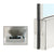 CRL Stainless Weatherstrip Kit with Aluminum Channel for 4-in Rail
