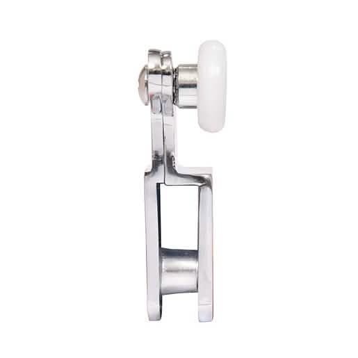 "CRL Brite Anodized 3/8\" Top Hanger Bracket for CK/DK Cottage Series Sliders, sleek desig