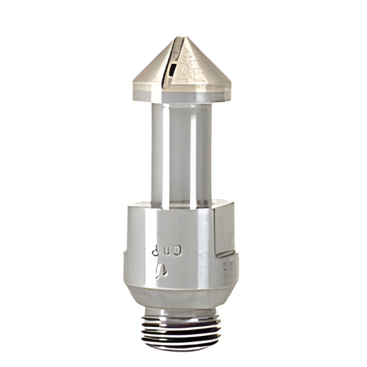 BDC1 diamond countersink, 1in metal bond cone with Belgian threaded shank for chip free 90 tapers in glass, marble, granite.