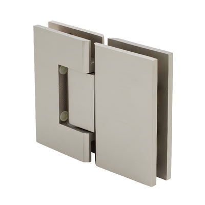 CRL Geneva 580 Brushed Nickel 180° Glass Shower Door Hinge 5° Offset