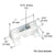CRL 5/16 in Steel Sliding Window Roller - Olson Replacement
