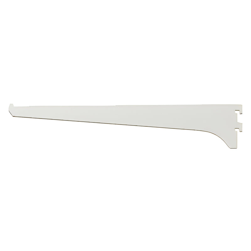 CRL SKU 122A12 12" satin anodized aluminum hidden-slot shelf bracket for Series 22/322 standards