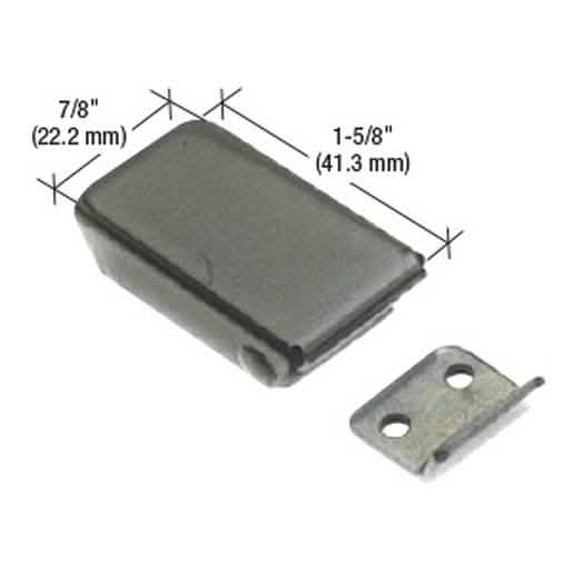 "CRL Replacement Metal Backslider Latch - Durable, Secure, Easy to Install Sliding Door La