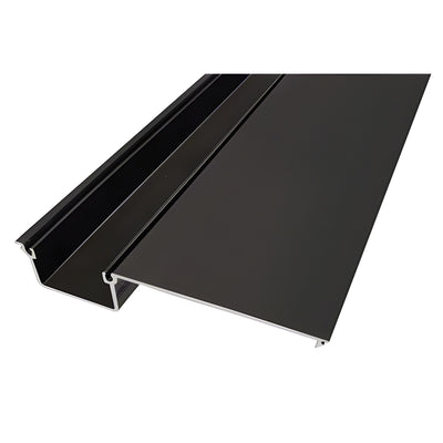 CRL-U.S. Aluminum Deep Pocket Jamb/Mullion Insert 24ft Bronze Anodized