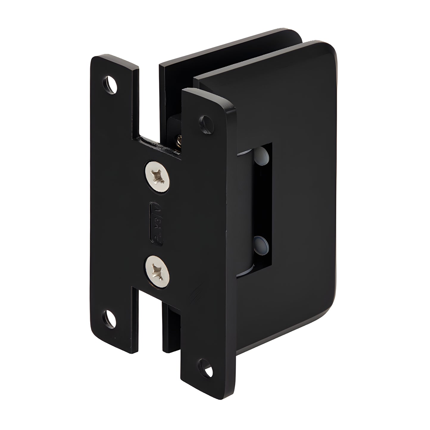 PLY0370RB oil-rubbed bronze solid brass heavy-duty frameless shower door hinge, wall-mount for 3/8-1/2 in glass
