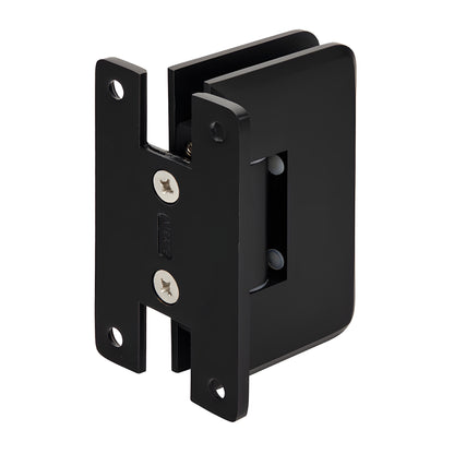 PLY0370RB oil-rubbed bronze solid brass heavy-duty frameless shower door hinge, wall-mount for 3/8-1/2 in glass