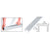 CRL Mill 60-Inch Glass Post Filler for Railing & Balustrade