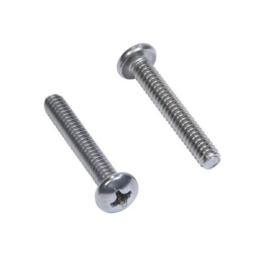 RCBAM#10-24 x 1-1/4” PHIL PAN M/S 18-8 screw, rust-resistant steel, precision fit.