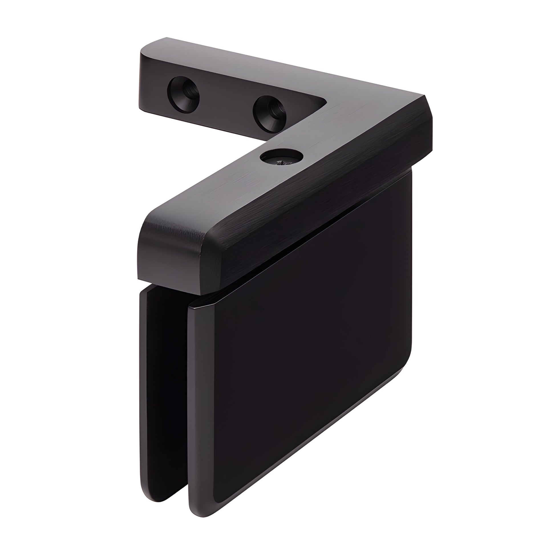 Oil-rubbed bronze beveled brass pivot hinge for frameless shower doors (PPH05R0RB)