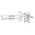 CRL Aluminum Replacement Faceplate for DL2110 Long-Throw Deadlocks