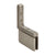 CRL Prima 03 Brushed Nickel Wall-Mount Glass Door Hinge