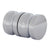 CRL Polished Chrome Euro-Style Back-to-Back Shower Door Knob Set