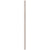CRL Brushed Stainless 47-in F-Post Center Post for Glass Railing