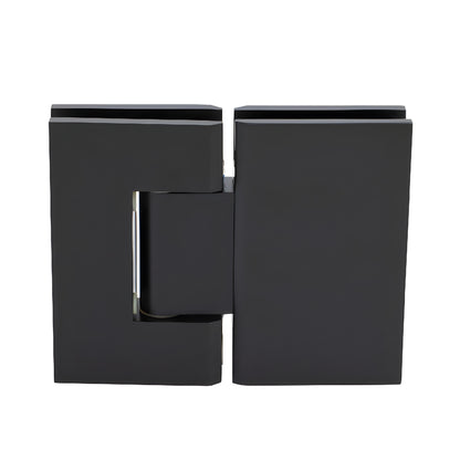 GEN5800RB Geneva glass-to-glass shower hinge, oil rubbed bronze finish, solid brass, 5 pre-set, for 8-12mm glass