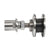 CRL 316 Brushed Stainless Glass Clamp for 1/2-1-1/16" Tempered Glass