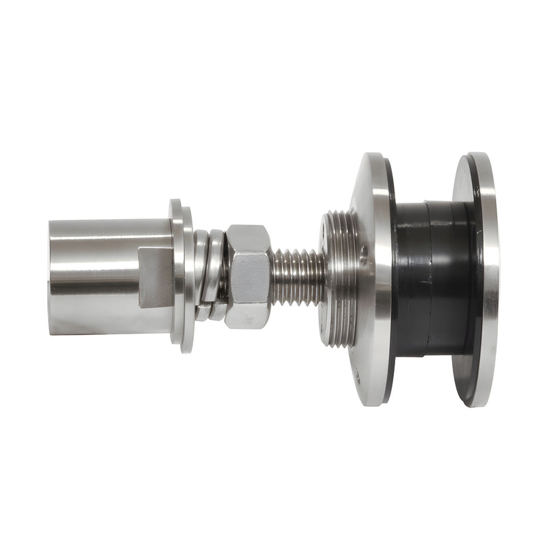 CRL HRF14BS 316 stainless rigid head glass attachment for 12-27mm tempered glass, all glass installations.