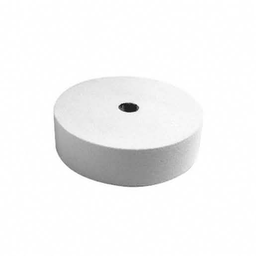 CRL 7"x2" Replacement White Felt Polishing Wheel - High-Durability, Precise Finish