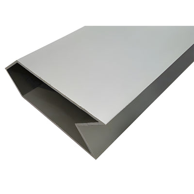 CRL-U.S. Aluminum 90° Clear Anodized Silicone Glaze Corner 24'-2"