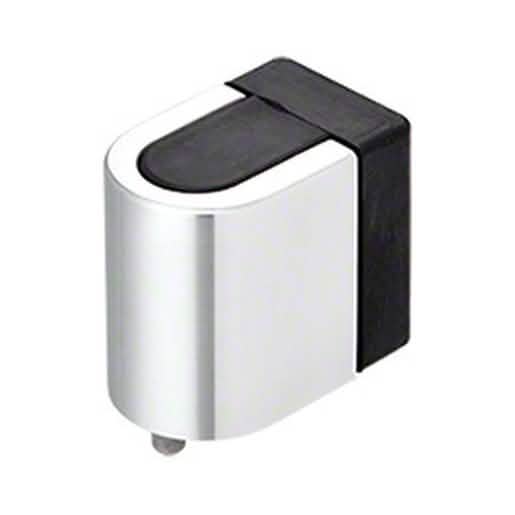 CRL Polished Stainless Steel Door Stop - Durable Wall/Floor Mount for Secure Door Hold
