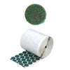 Roll of green adhesive felt round pads (3/4 in) for glass protection, SKU FGP346