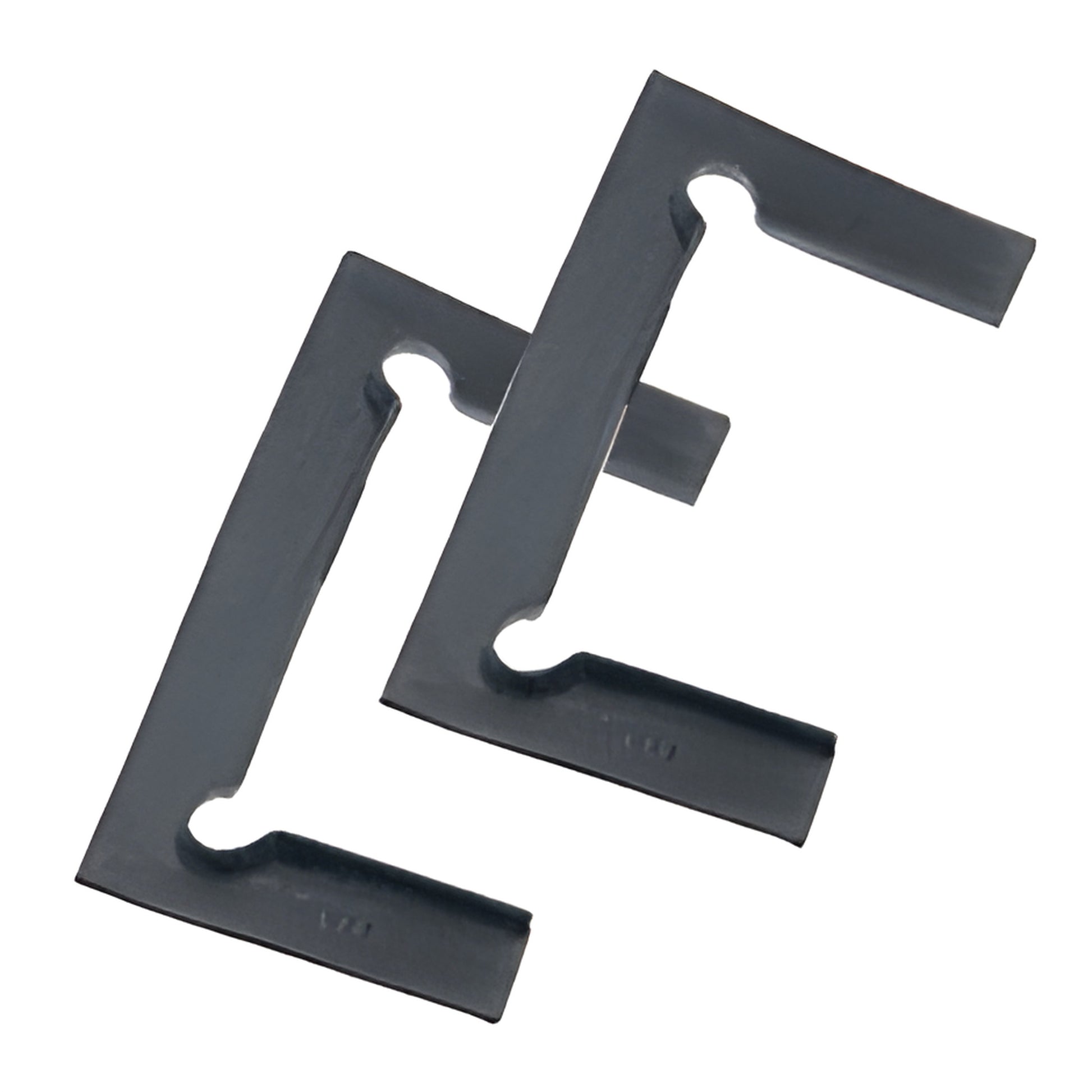 CRL V1E13 black neoprene replacement gaskets for 8mm glass, two-piece kit