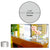 CRL Satin Chrome 1-1/4" Dia x 3/4" Glass Standoff Base