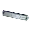CRL LS0L solid utility blade 18mm replacement - silver trapezoid blade with mounting hole