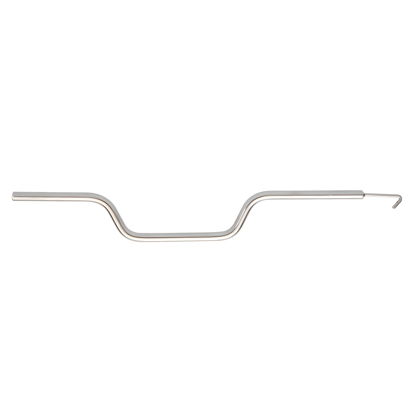 H3788 plated steel non-tilt spiral sash balance winding tool, 10 in long with wire hook end