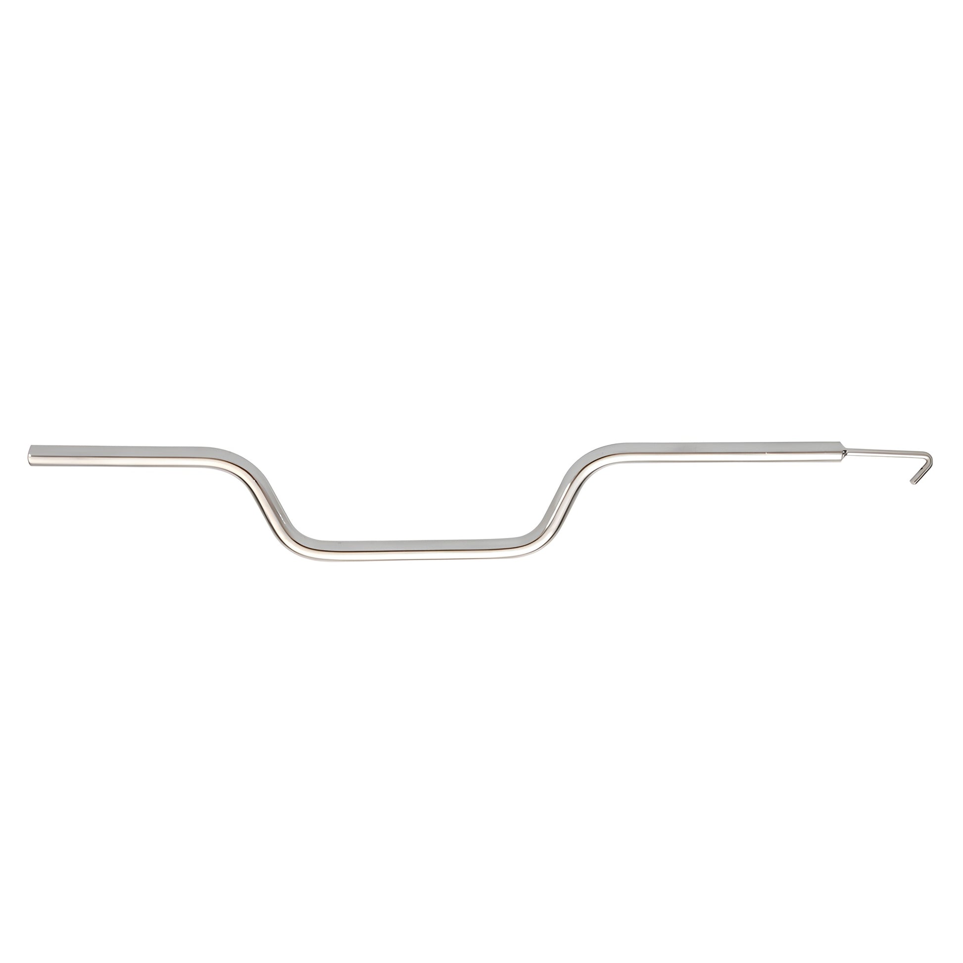 H3788 plated steel non-tilt spiral sash balance winding tool, 10 in long with wire hook end