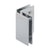 CRL Geneva Polished Chrome Glass-to-Glass Clamp for Frameless Showers