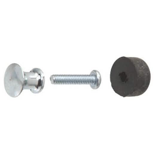 Sleek CRL Aluminum Knobs for Sliding Doors: 1/2" Diameter, Durable, Modern Design