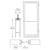 CRL-U.S. Aluminum Series 400 36x84 White KYNAR® Entrance Door