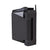 CRL Polaris 125 Matte Black Wall-Mount Soft-Close Gate Hinge