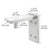 CRL Brushed Stainless Wall-Mount Pivot Hinge for Glass Door