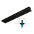 CRL 120 in Matte Black Snap-In Channel for Glass Doors