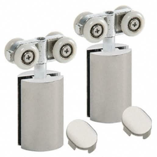 CRL Brushed Nickel 84" Hydroslide 180° Sliding Shower Door Kit - Modern Bathroom Upgrade