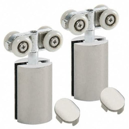 CRL Brushed Nickel 84" Hydroslide 180° Sliding Shower Door Kit - Modern Bathroom Upgrade