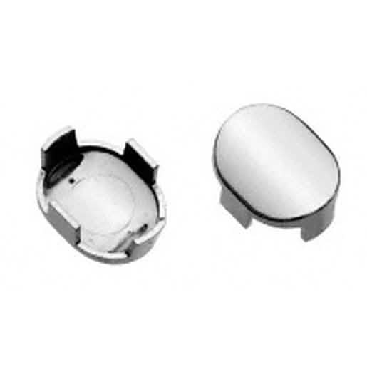 CRL Polished Chrome Hydroslide Snap-In Screw Cover: Sleek, durable, easy installation.