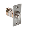 CRL DL338 Grade 2 2-3/8 in dead latch with stainless faceplate and rectangular bolt.