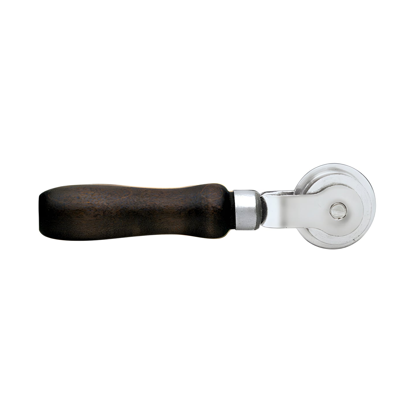 CRL Step Tool 27S3: hardwood contoured handle with 2" steel step/bevel and flat roller on ball-bearing mount.