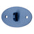 CRL Oval Mounting Plate - Custom Color Finish for Glass Hardware